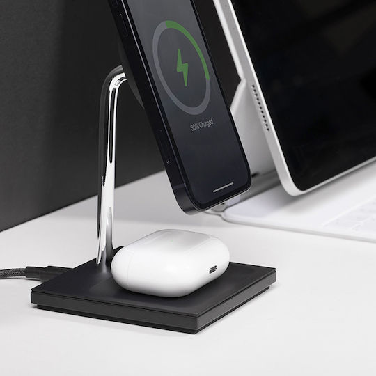 Native Union Φορτιστής Magsafe και Καλώδιο USB-C Γκρι (Snap 2-in-1)
