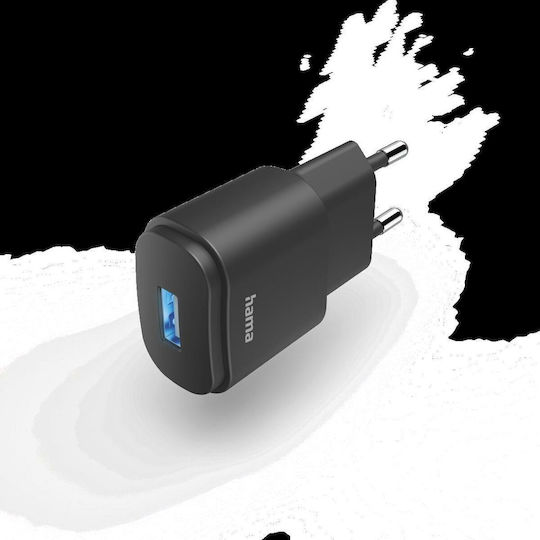 HAMA Зарядно без кабел 6W Черен (SOCKET)