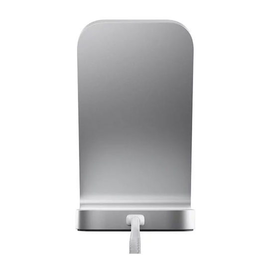 Nomad Φορτιστής Magsafe 15W Ασημί (Stand One 2nd Gen)