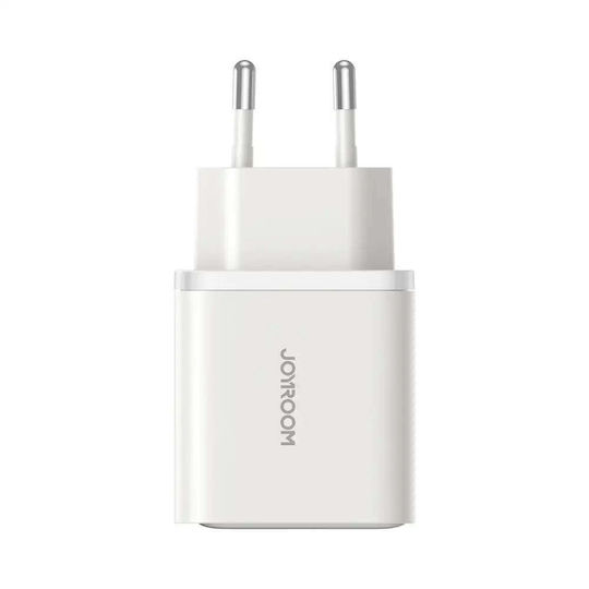 Joyroom Charger Without Cable with USB-A Port and USB-C Port 30W Whites (JR-TCF15)