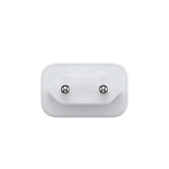 Joyroom Φορτιστής Χωρίς Καλώδιο με Θύρα USB-C 30W Power Delivery Λευκός (JR-TCF24)