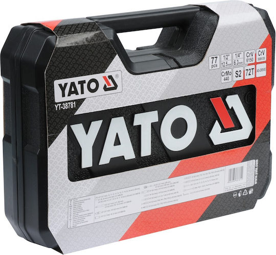 Yato Βαλίτσα με 77 Εργαλεία
