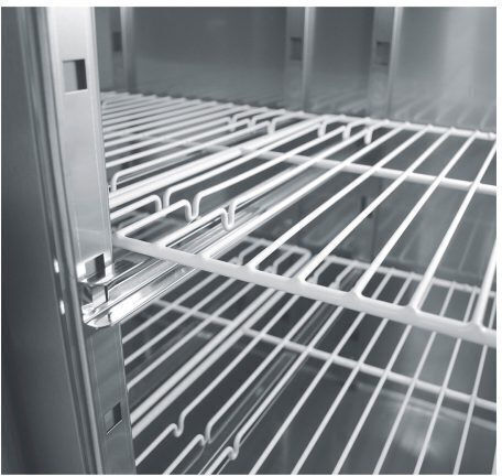 Bambas Frost Английски превод: Stainless Steel Refrigerator Counter 332лт with 2 Doors and Cooling Machine 0/+10°C L155xW60xH85см PM6 155