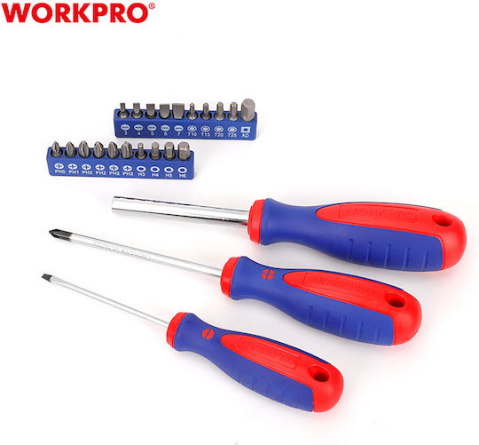 WorkPro Βαλίτσα με 32 Εργαλεία