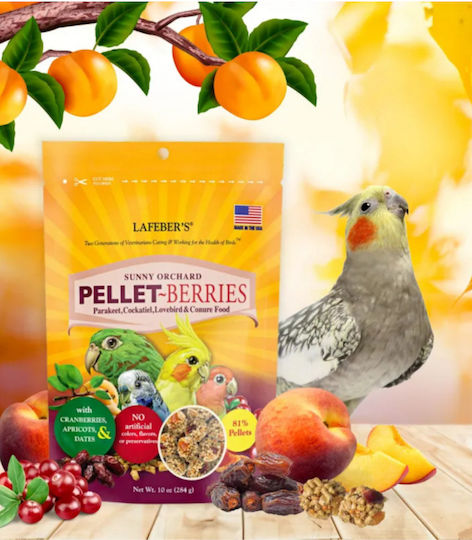 Lafeber Pellet-berries Sunny Orchard Pellet Food Small Medium Parrots 284g