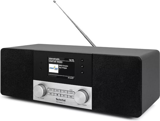 Technisat DigitRadio 4 IR Επιτραπέζιο Ραδιόφωνο Ρεύματος DAB+ με Bluetooth και USB Μαύρο