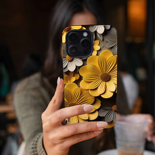 Θήκη Sonique 3d Flower Series Realme Note 60 4g Κίτρινο