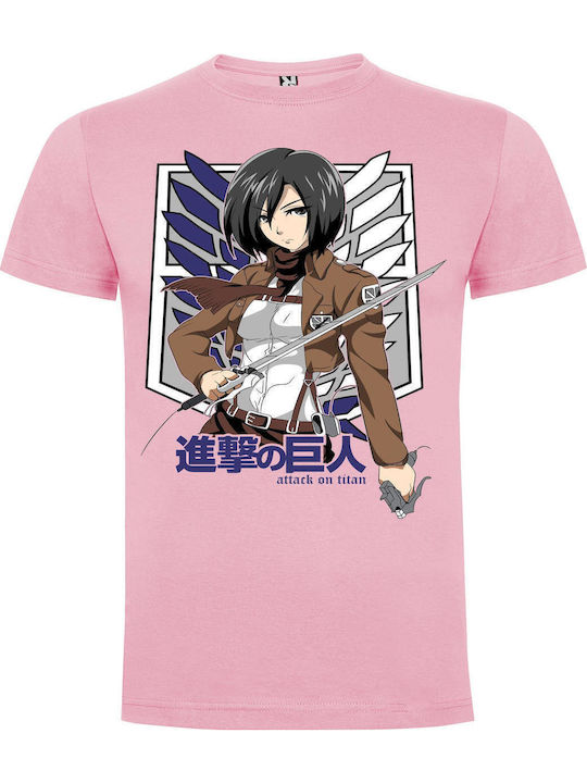 Tricou cu personaj din anime-ul Attack On Titan
