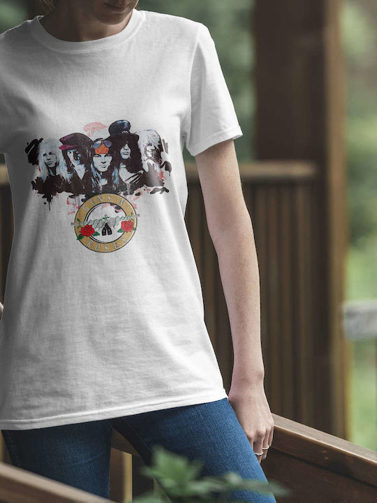 Band Graphic Guns N' Roses Logo T-shirt