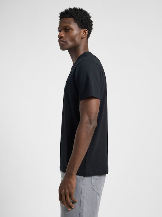 Patch T-shirt Μαύρο