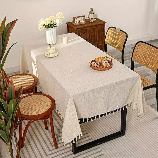 Τραπεζομάντηλο Beige 180x140εκ. Τραπεζομάντηλο Beige 180x140εκ.
