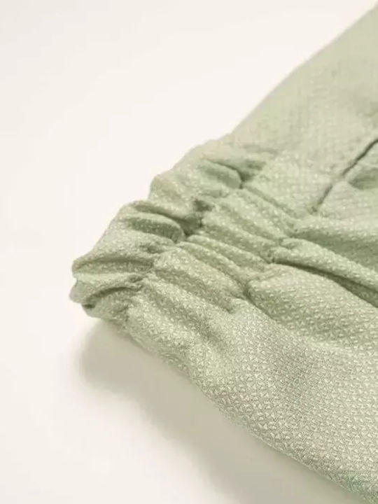 Online Boys Baptism Suit with Vest Green