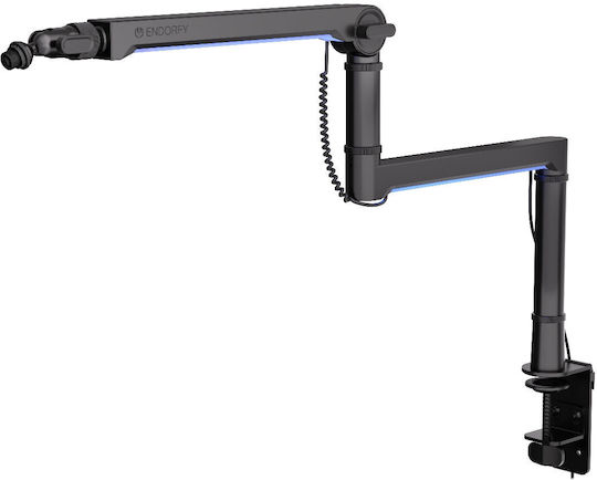 Endorfy Broadcast Low Profile Rgb Microphone Arm Head Weight 2 Kg