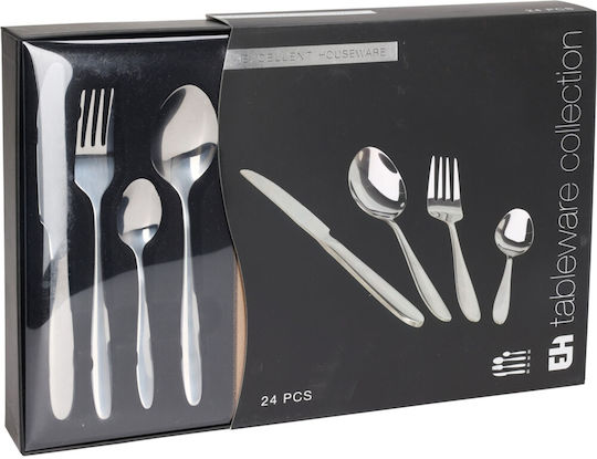 Excellent Houseware Ножове И Вилици 24 Бройки