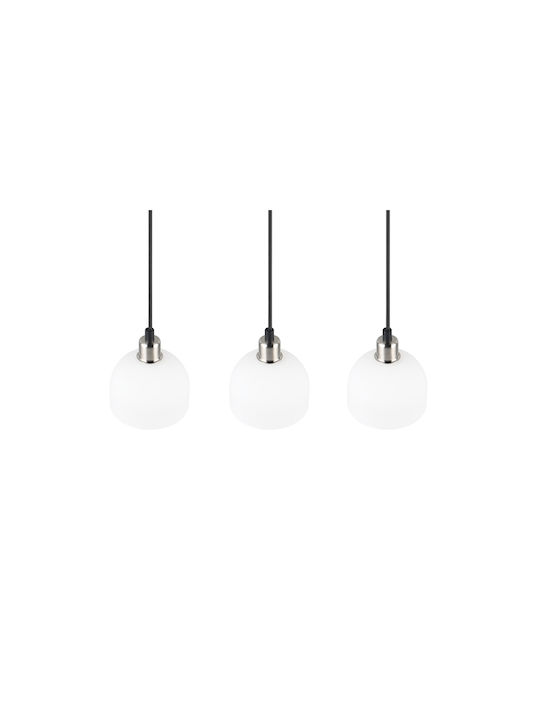 Trio Lighting Hängelampe Silber