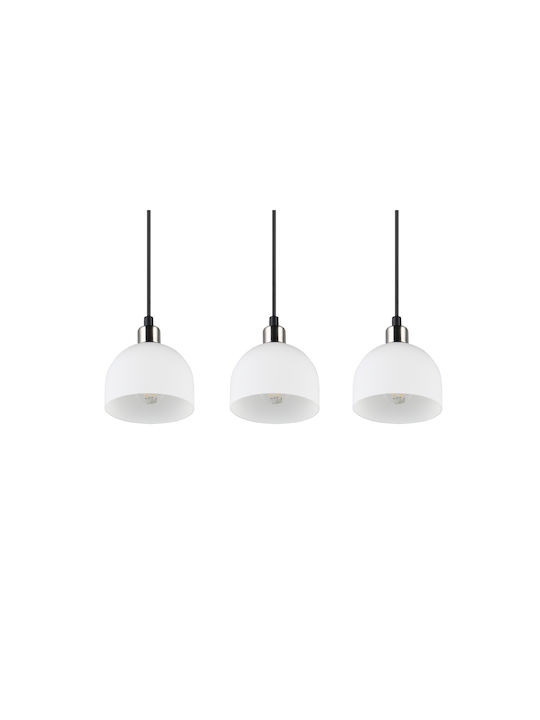 Trio Lighting Hängelampe Silber
