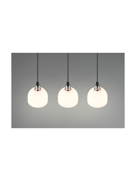 Trio Lighting Hängelampe Silber