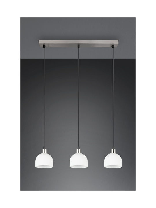 Trio Lighting Hängelampe Silber