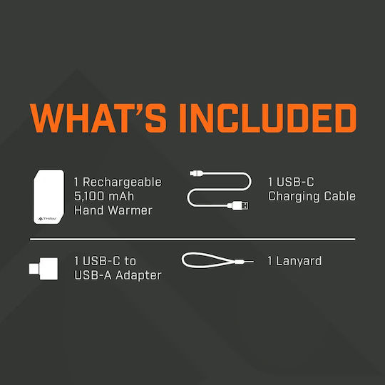Thaw Rechargeable Hand Warmer 5.100mah