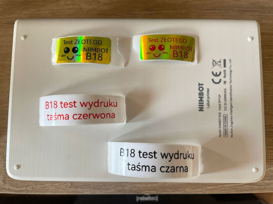 Niimbot Termotransfer Tape B18 White