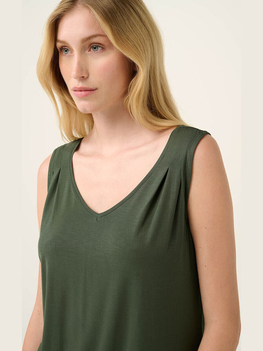 Vamp Summer Women's Pyjama Set Green Ivy