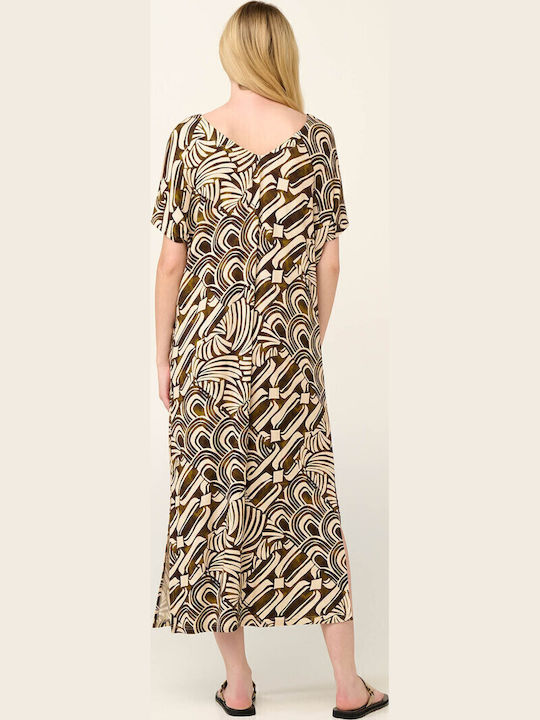 Viscose Moroccan Patchwork Pattern Kaftan Green Juliet 22483-green Juliet 22483-green Juliet Green Juliet