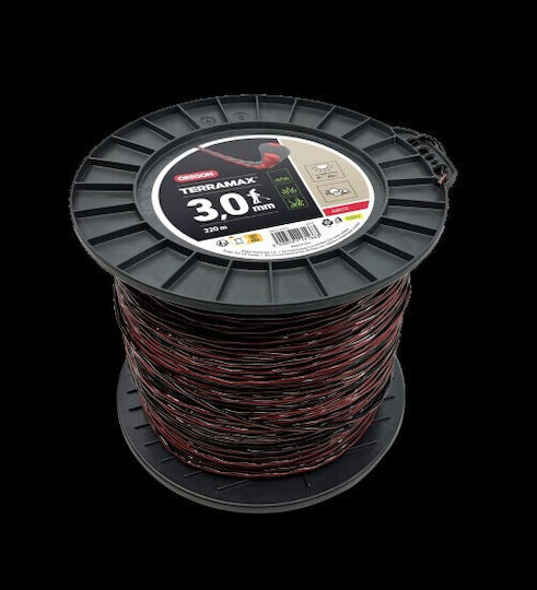Oregon Terramax Round Brush Cutter Trimmer Line 3mm 220m 636773