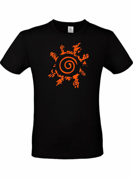 Anime Uzumaki Black T-Shirt Anime Uzumaki Black T-Shirt
