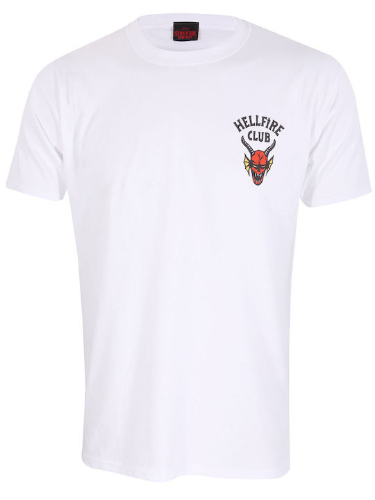 Heroes INC T-shirt Stranger Things White Cotton