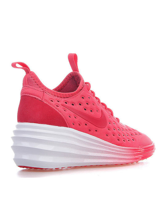Nike Lunarelite Sky Hi Sneakers Red