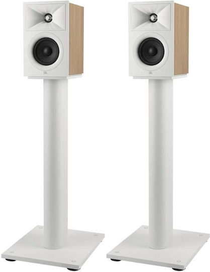 JBL Тонколонни стойки Подов Stage Fs Speaker Stand (Двойка) в Бял Цвят