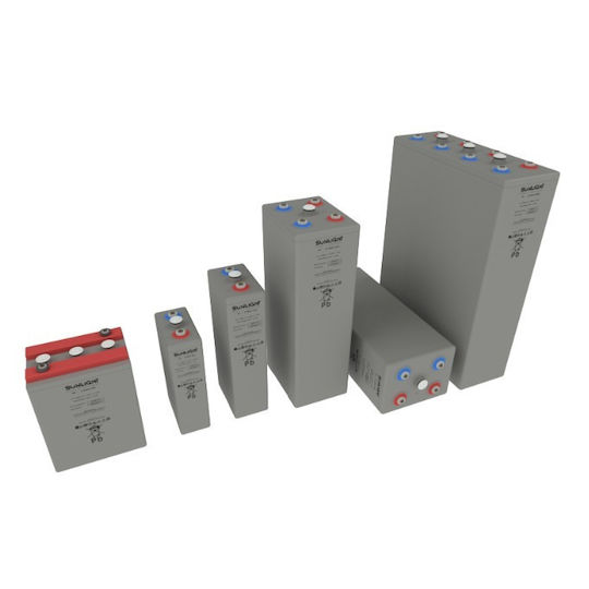 SunLight Photovoltaik-Batterie GEL OPzV Versiegelt 2V 405Ah C10 (5 OPZV 350)