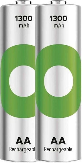 Genius Pack Επαναφορτιζόμενες Μπαταρίες AA Ni-MH 1300mAh 1.2V 2τμχ