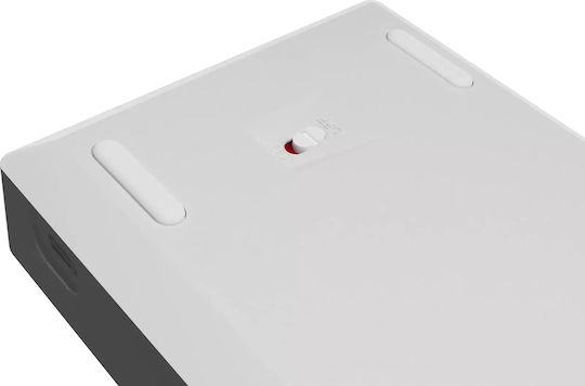 Genesis Thor 660 G2 Gaming Μηχανικό Πληκτρολόγιο 60% με Gateron Brown διακόπτες και RGB φωτισμό (Αγγλικό US) Λευκό