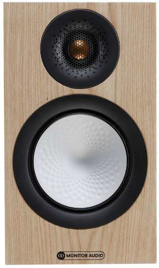 Monitor Audio Silver 50 7G Двойка Hi-Fi Говорители Bookself 100W 2 Брой шофьори Ш16.5xД27.2xВ28.2см. Бежов