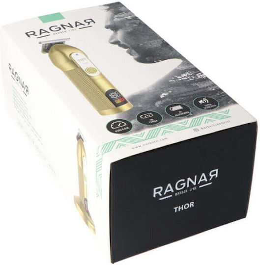 Ragnar Barber Line Thor Κουρευτική Μηχανή Χρυσή 07555/53