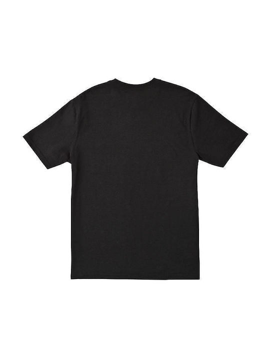 T-Shirt DC Justice League Superman Schwarzes Logo JLM02151TSB