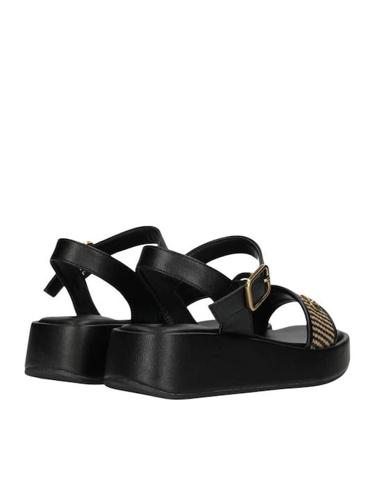 Sandale Casual Damă Negre