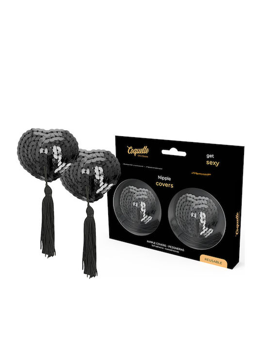 Coquette Nipple Covers Μαύρα