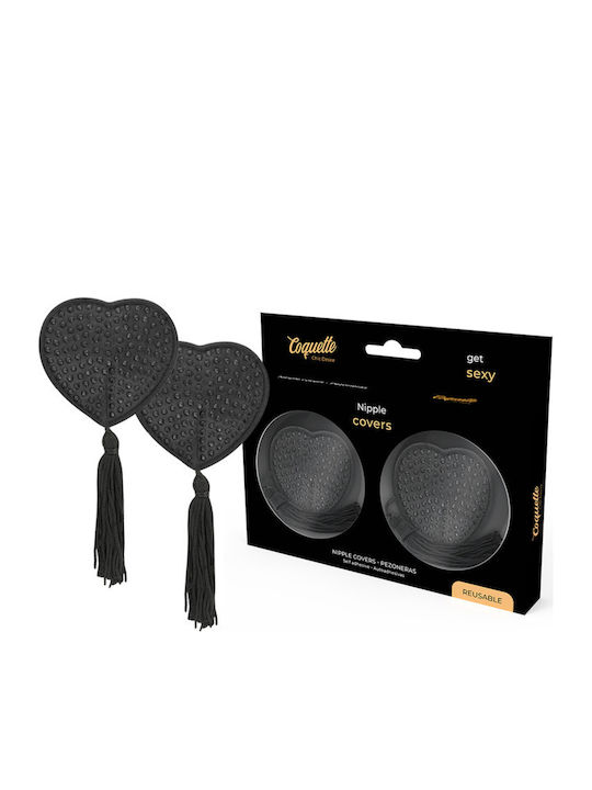 Coquette Nipple Covers Μαύρα