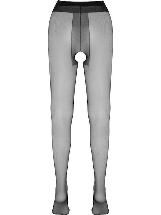 Cottelli Collection Dresuri Cu Deschidere Ciorapi Și Dresuri Sexy Negre
