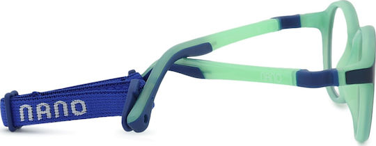 Nanovista Sprite Children's Plastic Eyeglass Frame Blue