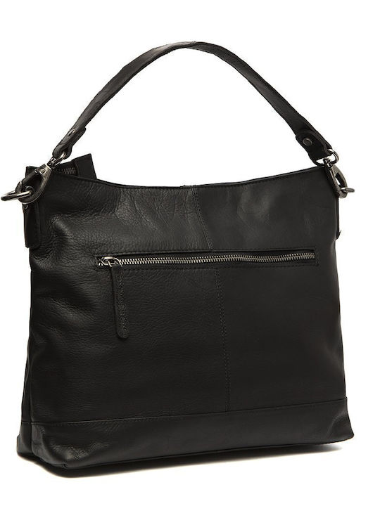 Leather Women's Bag Shoulder Black