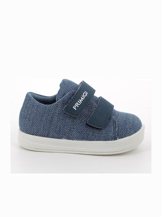 Kids Sneakers Anatomic with Scratch Blue