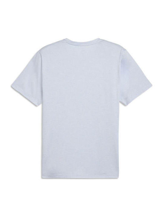 PUMA Essentials Heather T-shirt Σιέλ