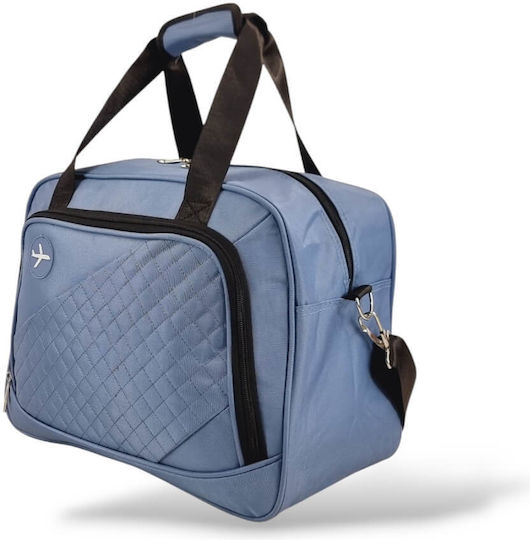 FlyNow Sack Voyage 24lt Light Blue Fabric L40xW20xH30cm