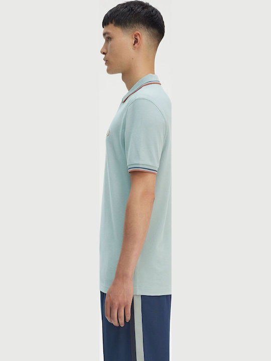 Polo Kurzarmbluse Pink