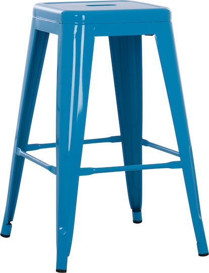 Табуретка Бар За външна употреба MELITA-PRO Синьо 1бр 43x43x67см
