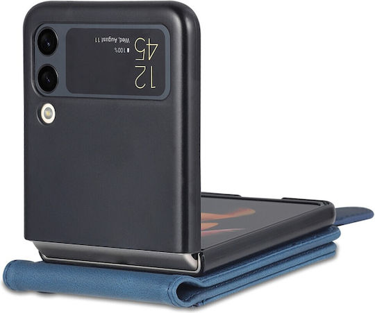 Mad Mask Wallet Leather / Synthetic Leather / Plastic Blue (Galaxy Z Flip4)