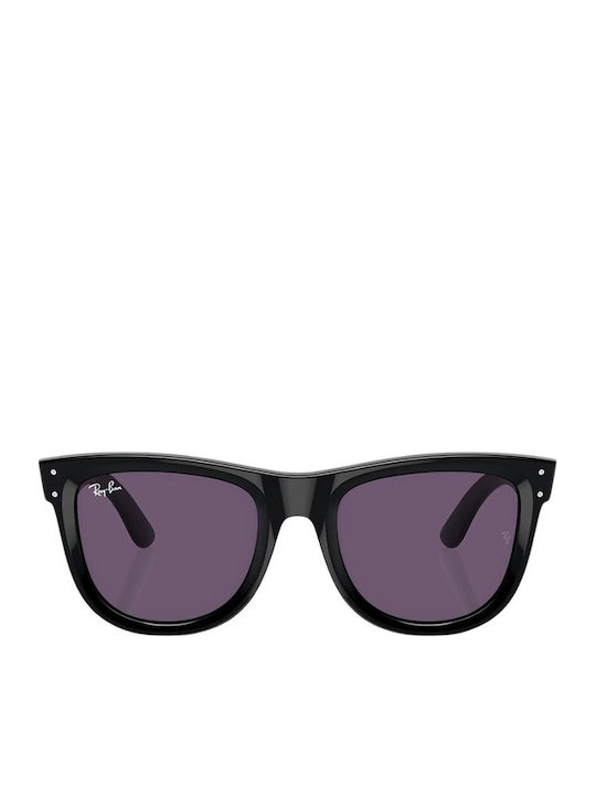 Ray Ban Wayfarer Reverse Ochelari de soare Μαύρα cu Cadru & Negru Lentilă